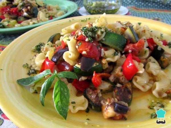 Recette de pâtes aux légumes rôtis - Étape 8