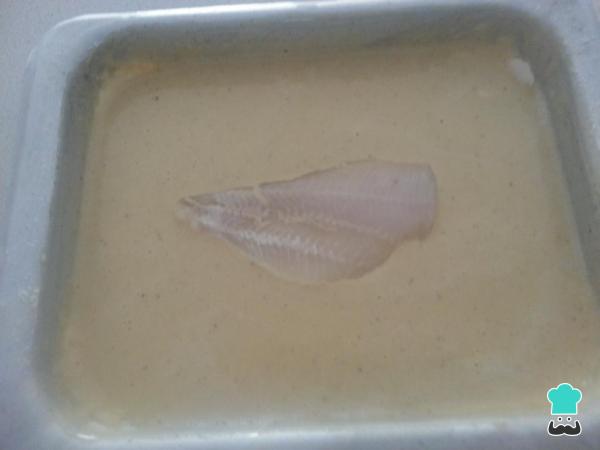 Recette de merlu pané à la bière - Étape 3