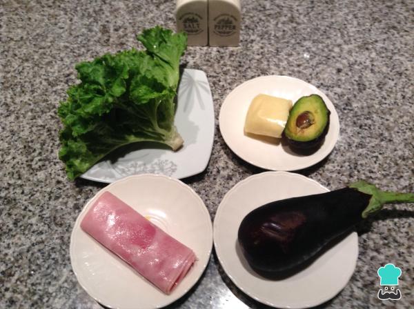 Recette de salade de jambon et de fromage - Étape 1