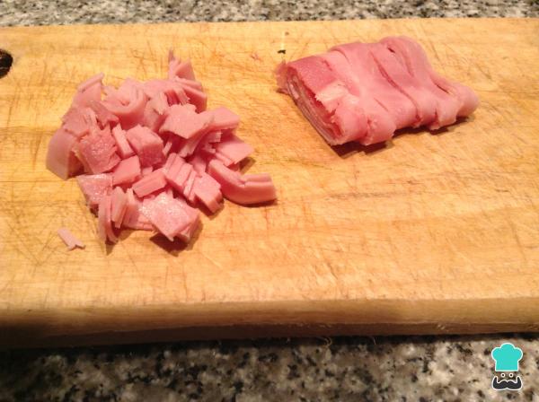 Recette de salade de jambon et de fromage - Étape 4