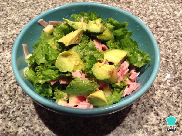 Recette de salade de jambon et de fromage - Étape 8