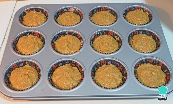 Cupcakes à la citrouille pour la recette d'Halloween - Étape 5