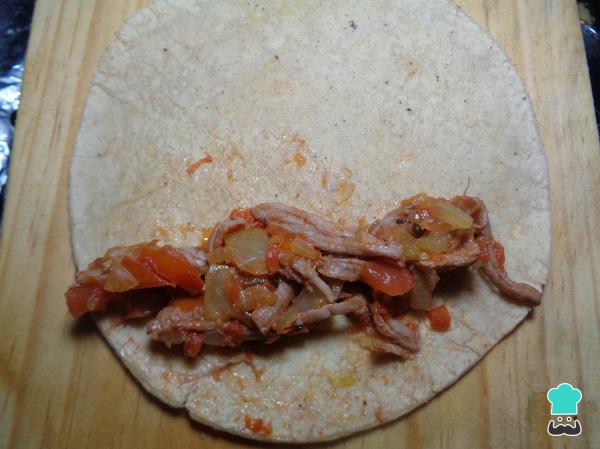 Recette de tacos au bœuf doré - Étape 6