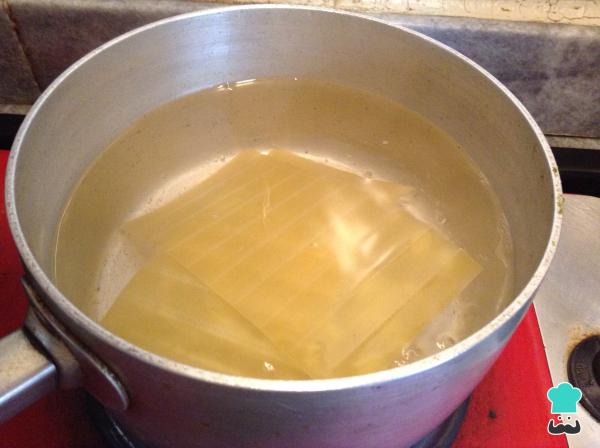 Recette de cannellonis aux champignons - Étape 3