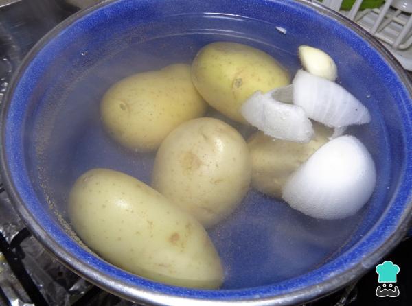 Tacos de pommes de terre dorées au poulet Recette - Étape 3