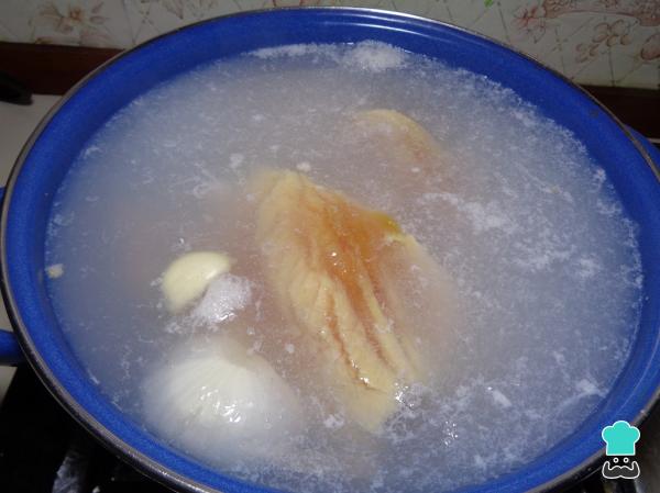 Tacos de pommes de terre dorées au poulet Recette - Étape 2