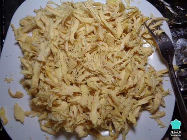 Tacos de pommes de terre dorées au poulet Recette - Étape 6