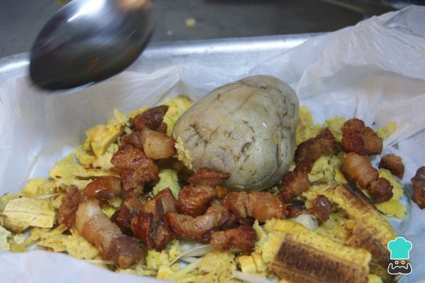 Recette de miettes de plantain aux couennes de porc - Étape 4