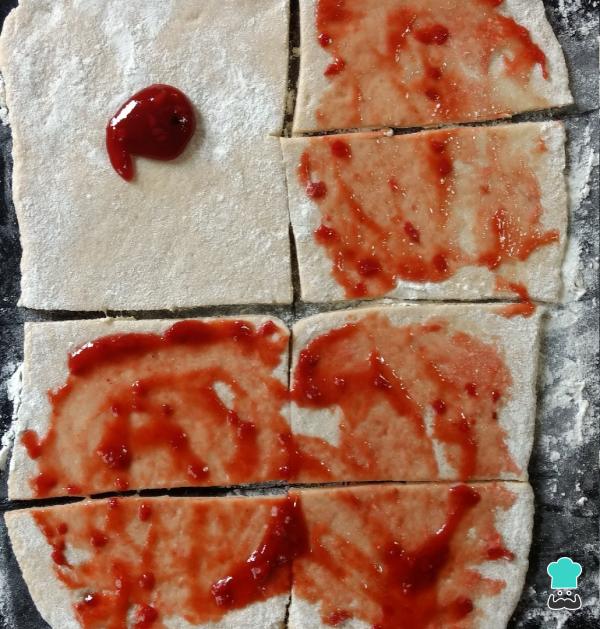 Recette de pain sucré aux bananes et aux fraises - Étape 6