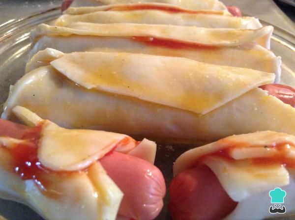 Recette de saucisses à la pâte feuilletée - Étape 6