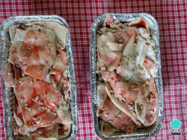 Recette de pain sucré aux bananes et aux fraises - Étape 7