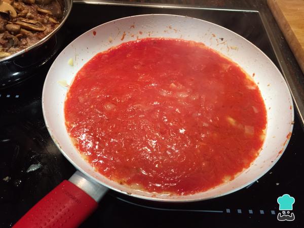 Recette de fricandó de veau aux champignons - Étape 5