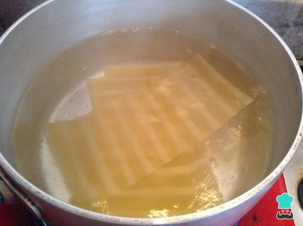 Recette de lasagnes au poulet et aux légumes - Étape 2