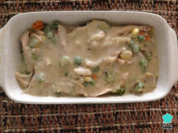 Recette de lasagnes au poulet et aux légumes - Étape 4