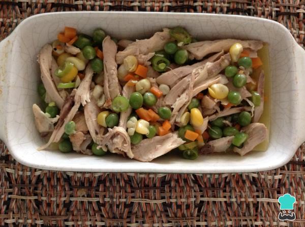 Recette de lasagnes au poulet et aux légumes - Étape 3