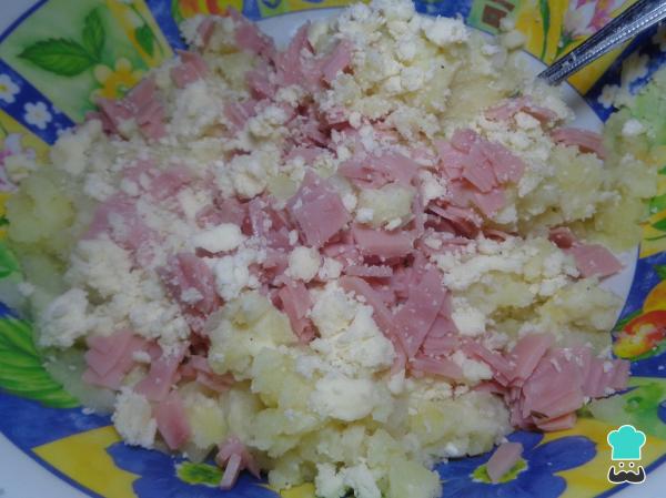Recette Croquettes jambon, fromage et pommes de terre - Étape 6