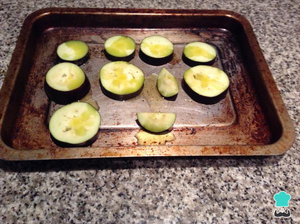 Recette de salade de thon et d'aubergines - Étape 2