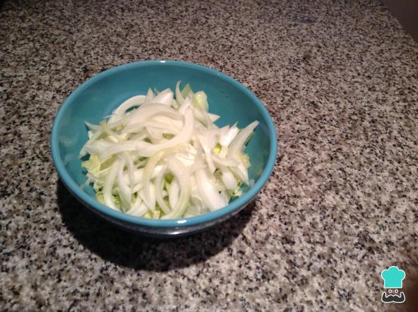 Recette de salade de thon et d'aubergines - Étape 5