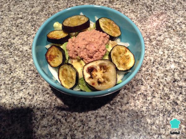 Recette de salade de thon et d'aubergines - Étape 6