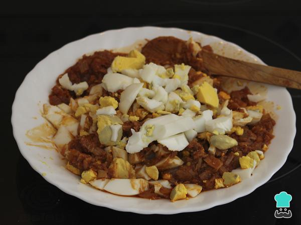 Feuilleté au thon, aux œufs et à la tomate Recette Empanadas - Étape 6