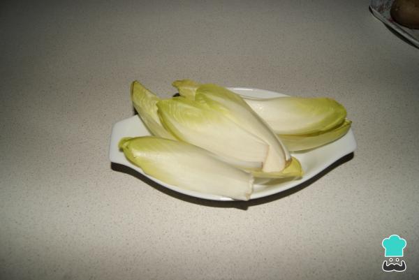 Recette Salade d'endives au cabillaud - Etape 2