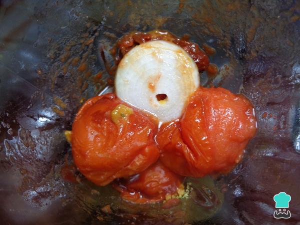 Recette d'empanadas au poulet Tinga - Étape 5