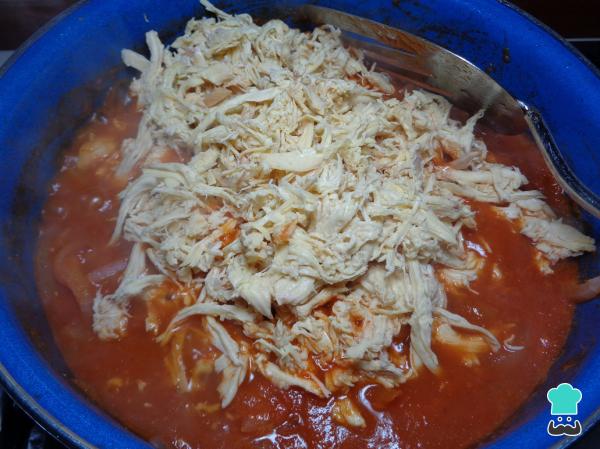 Recette d'empanadas au poulet Tinga - Étape 9