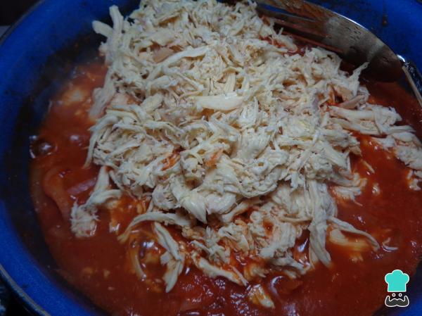 Recette Chimichanga au poulet et au fromage - Étape 9