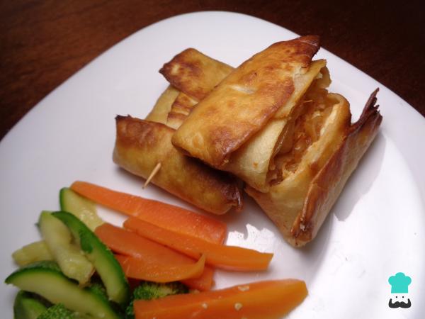 Recette Chimichanga au poulet et au fromage - Étape 13