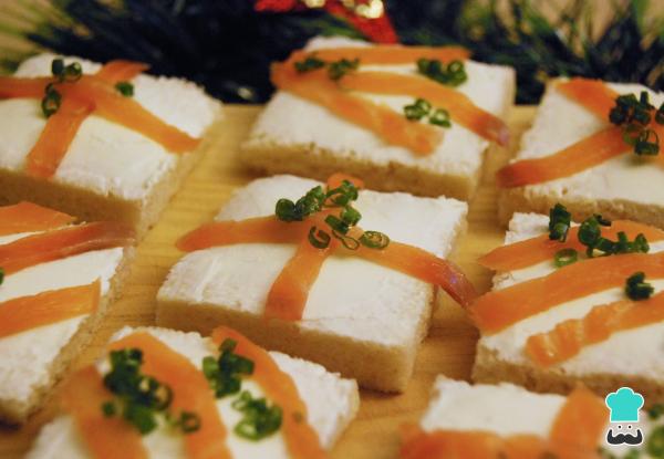 Recette d'Apéritifs au saumon fumé à froid - Étape 6