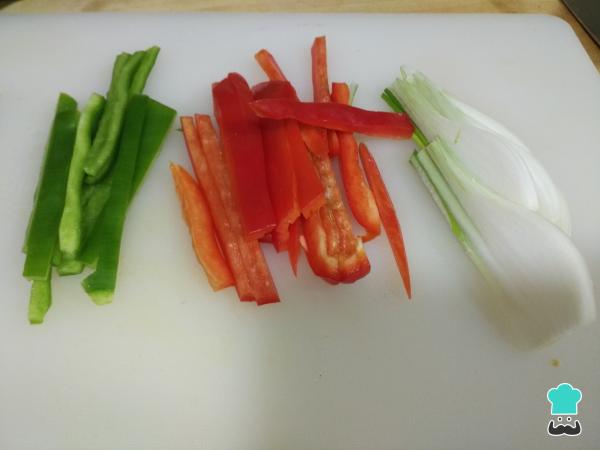 Recette de wrap aux légumes avec légumes rôtis - Étape 2