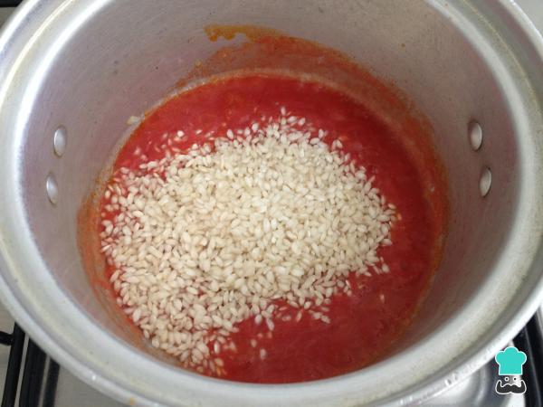 Recette de risotto napolitain - Étape 4