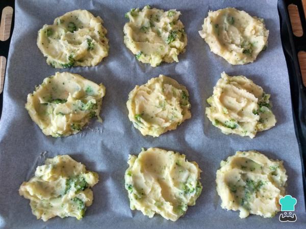 Recette Pancakes pommes de terre et brocolis - Étape 7