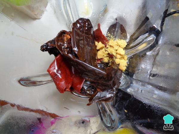 Recette de chilaquiles aux trois sauces chili - Étape 4