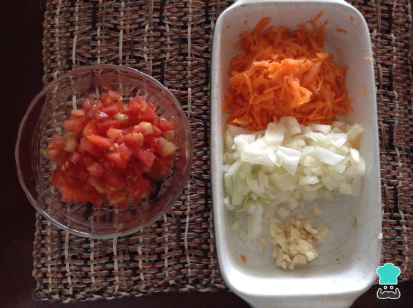 Recette de pâtes au bœuf haché - Étape 2