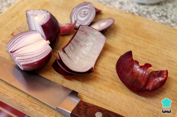 Salade de surimi avec recette de laitue - Étape 2