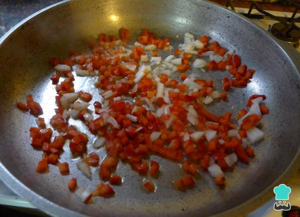 Recette de fideuá aux légumes - Étape 4