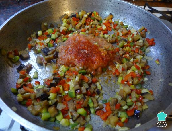 Recette de fideuá aux légumes - Étape 7