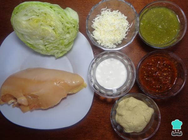 Recette de sopecitos mexicains - Étape 1