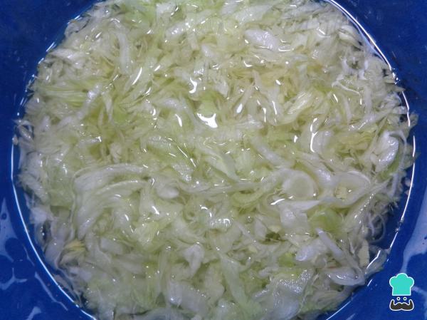 Recette de sopecitos mexicains - Étape 2