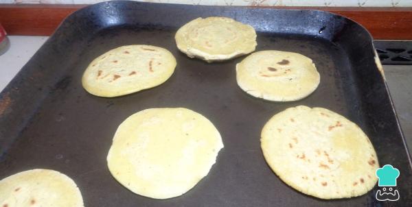 Recette de sopecitos mexicains - Étape 5