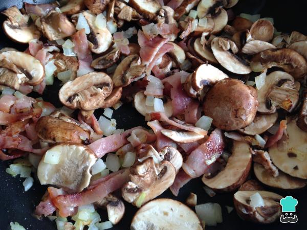 Recette de lasagne aux champignons - Étape 3