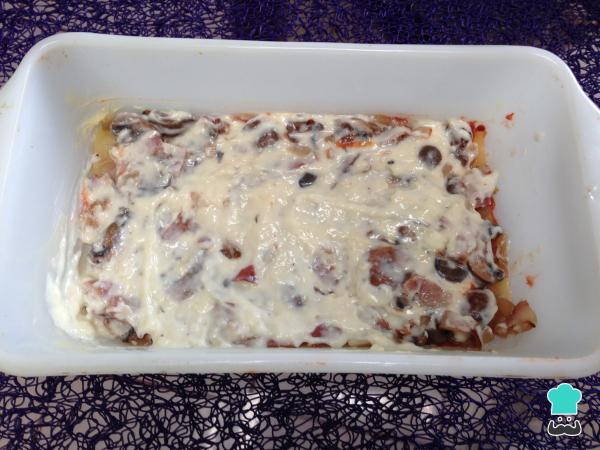 Recette de lasagne aux champignons - Étape 7