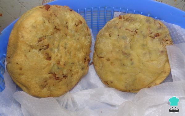 Recette de Gorditas de migajas - Étape 7