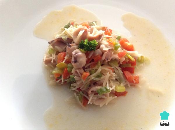 Recette Fideuá à la seiche