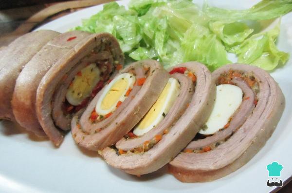 Recette Matambre farci aux légumes