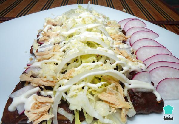 Recette d'Enfrijoladas au poulet