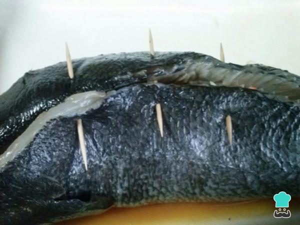 Recette de Corvina farcie aux fruits de mer