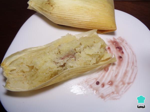 Recette de Tamales aux mûres avec fromage à la crème