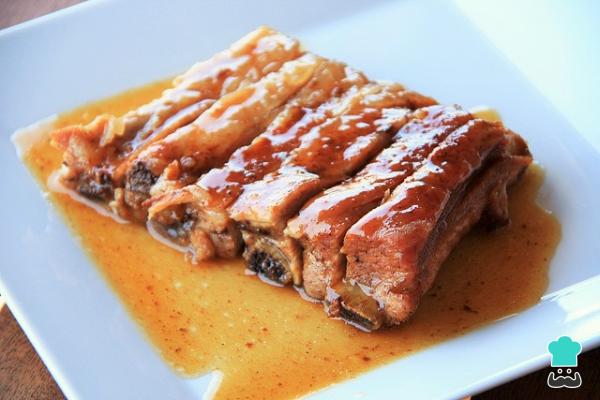 Recette de côte de porc au miel